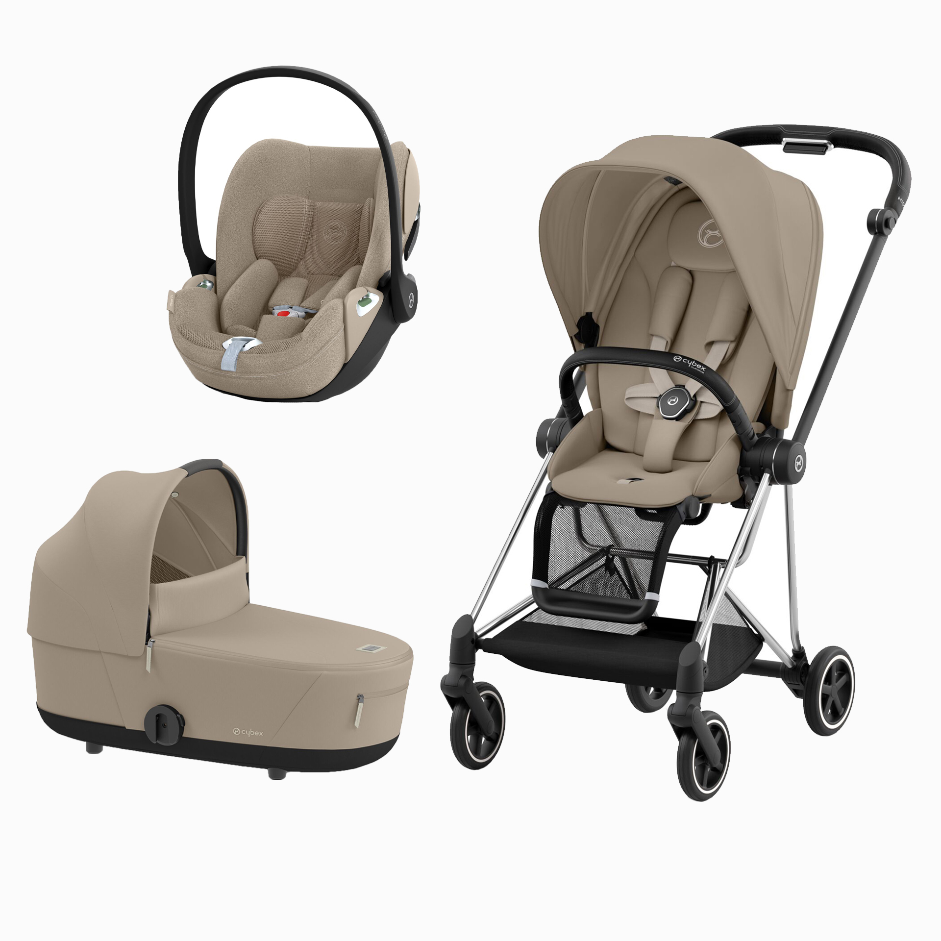 MIOS CHROME BLACK + SEAT PACK + ALCOFA MIOS + CLOUD T PLUS