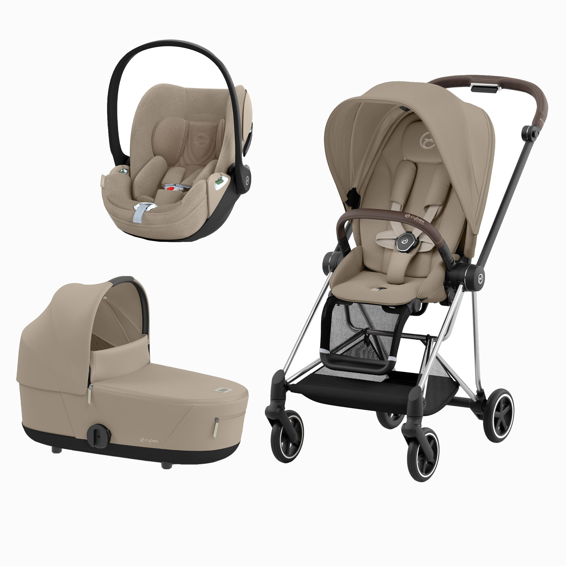 MIOS CHROME BROWN + SEAT PACK + ALCOFA MIOS + CLOUD T PLUS