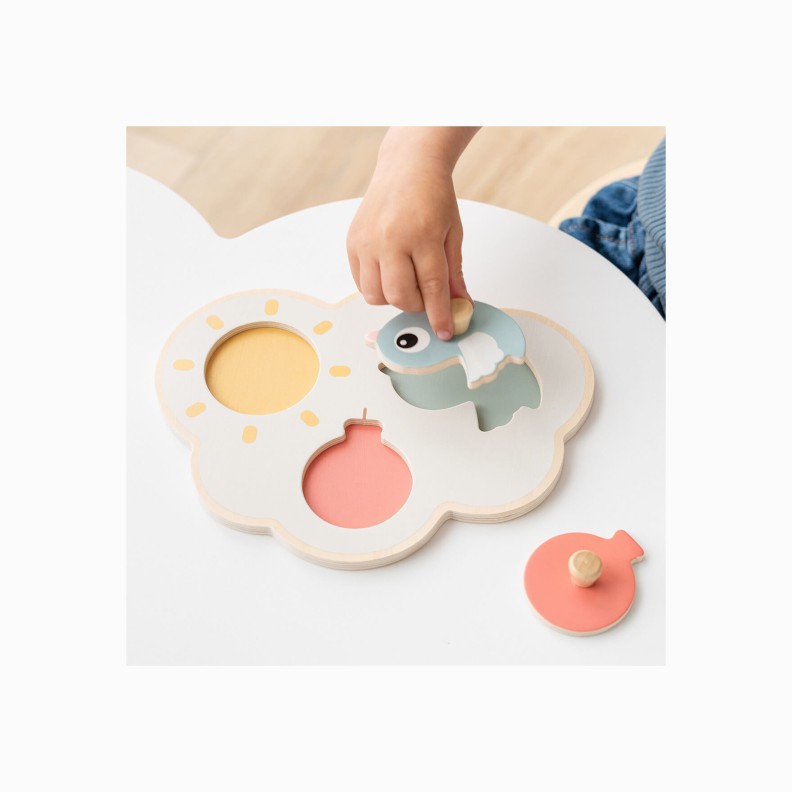 PRIMEIRO PUZZLE HAPPY CLOUDS