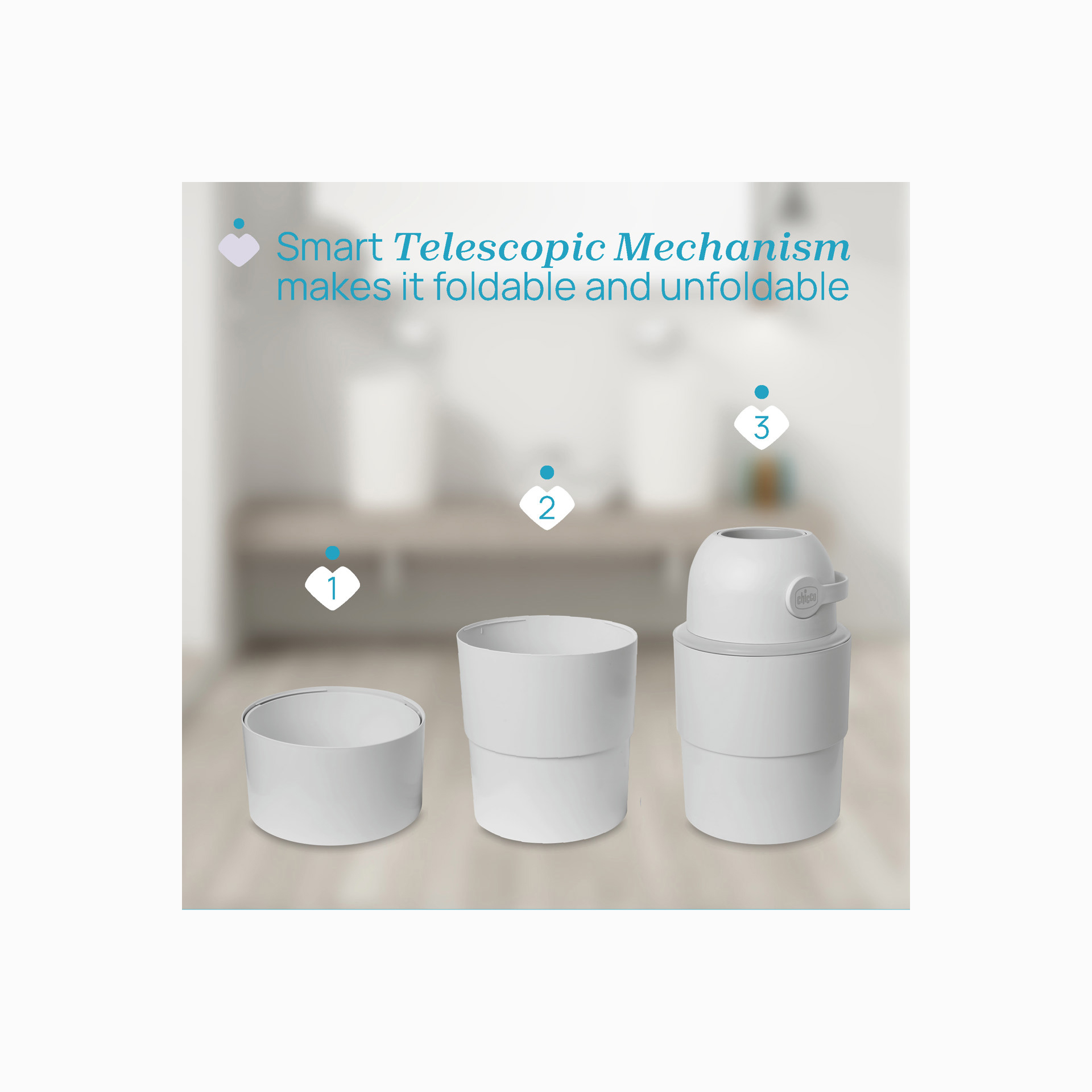 CONTENTOR DE FRALDAS