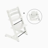 BUNDLE TRIPP TRAPP + BABYSET WHITE