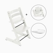 BUNDLE TRIPP TRAPP + BABYSET + BANDEJA WHITE