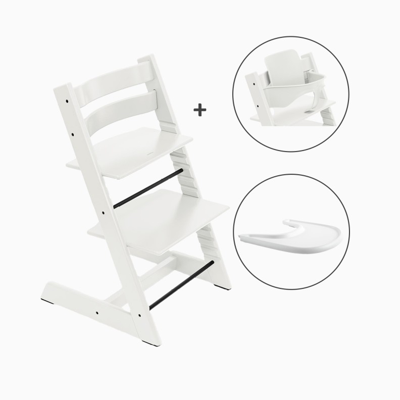BUNDLE TRIPP TRAPP + BABYSET + BANDEJA