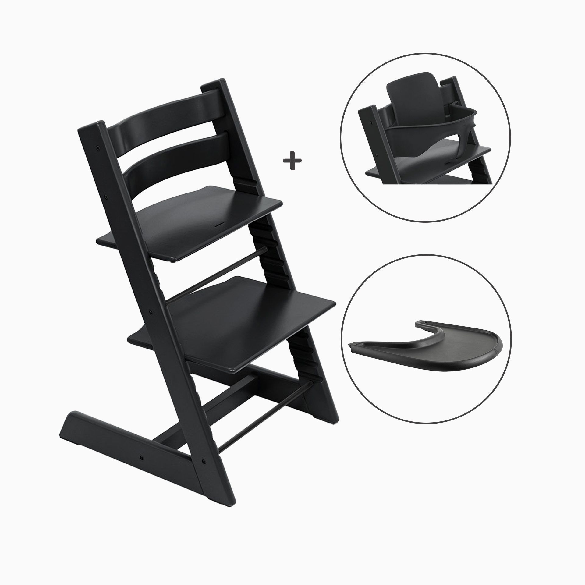 BUNDLE TRIPP TRAPP + BABYSET + BANDEJA