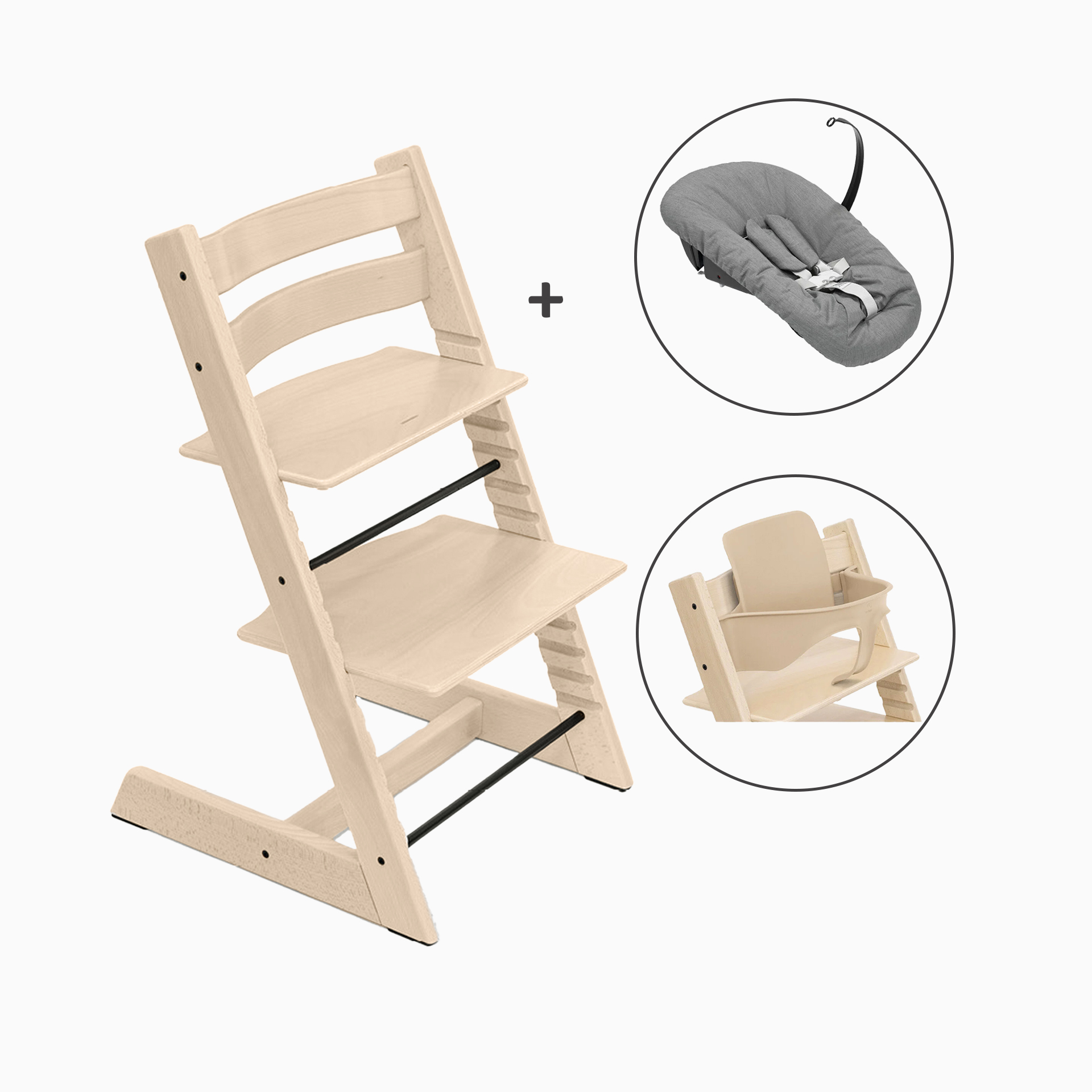 BUNDLE TRIPP TRAPP + BABYSET + NEWBORN SET