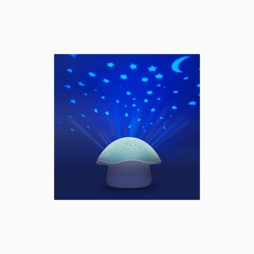 PROJETOR DE ESTRELAS COGUMELO MUSICAL