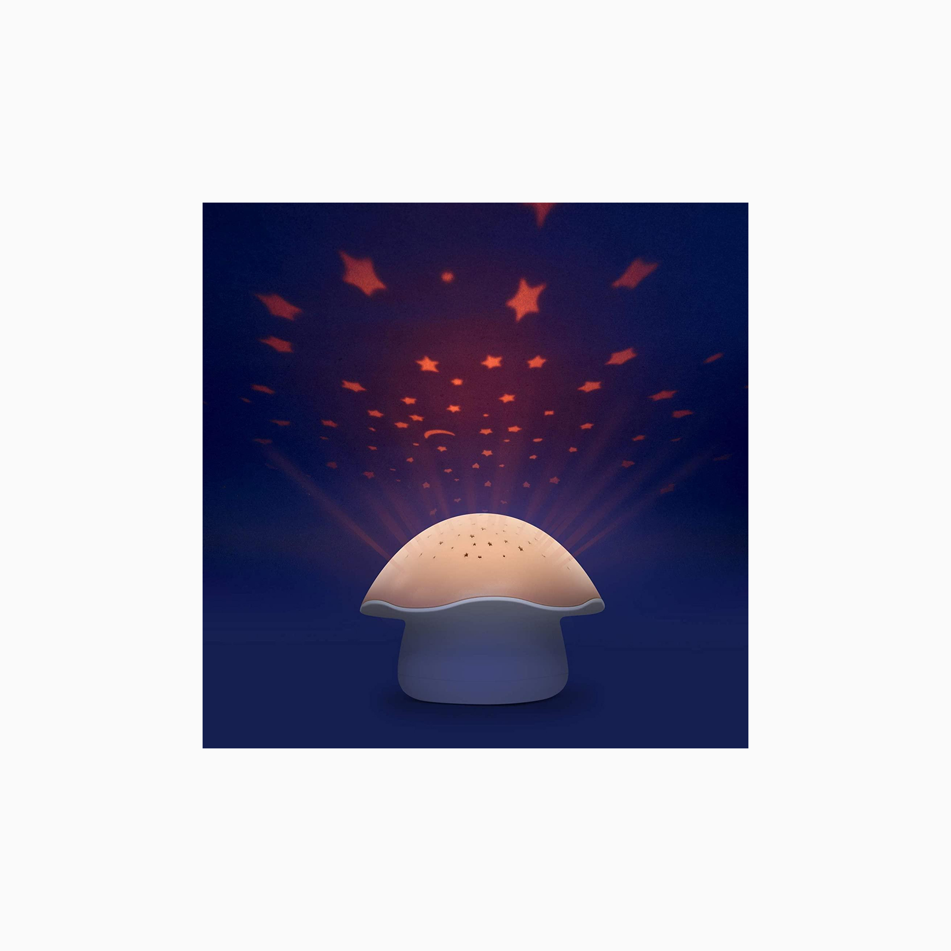 PROJETOR DE ESTRELAS COGUMELO MUSICAL