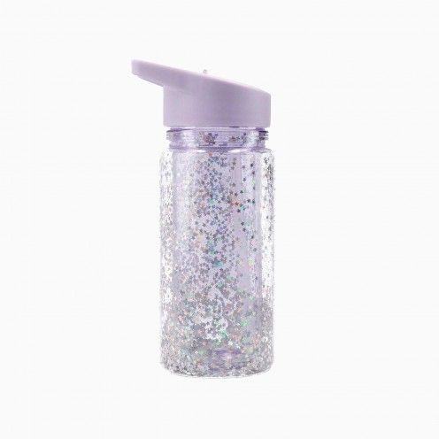 GARRAFA DE PLSTICO GLITTER STARS
