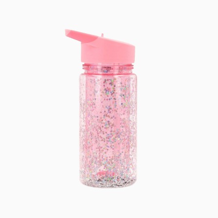GARRAFA DE PLSTICO GLITTER STARS