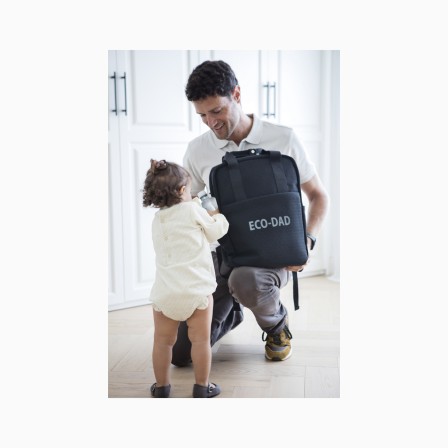 MOCHILA XL ECO DAD BLACK