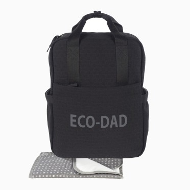 MOCHILA XL ECO DAD BLACK
