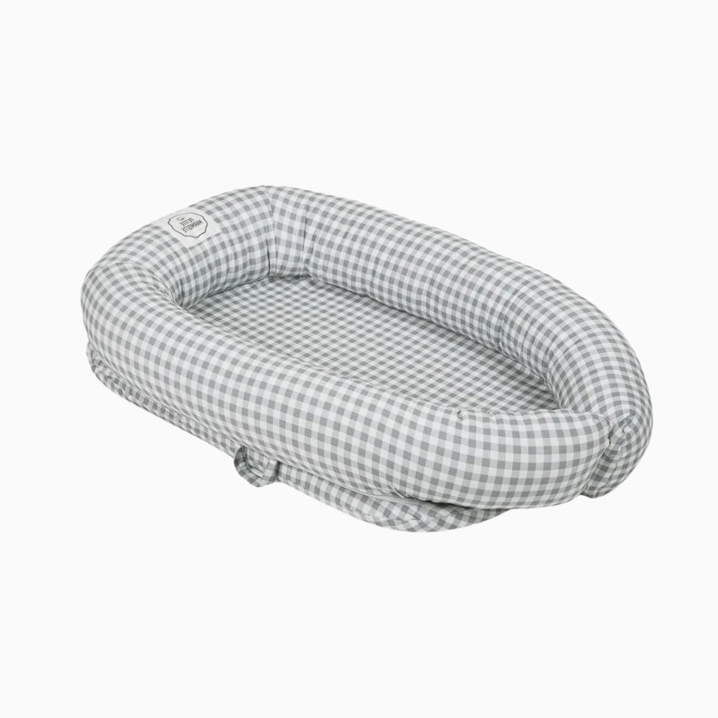 NINHO DE COLCHO ANTI-PLAGIOCEFALIA VICHY GRIS
