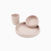 CONJUNTO DE JANTAR DE SILICONE CONFETTI POWDER