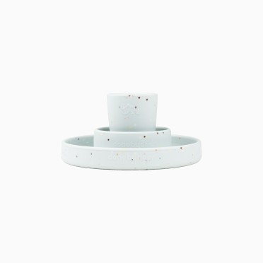 CONJUNTO DE JANTAR DE SILICONE CONFETTI