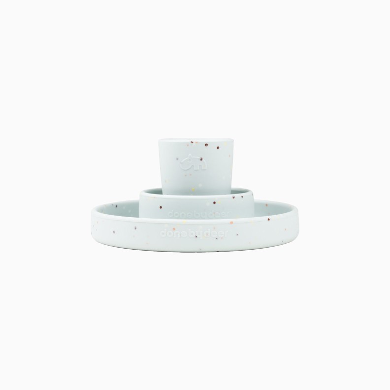 CONJUNTO DE JANTAR DE SILICONE CONFETTI