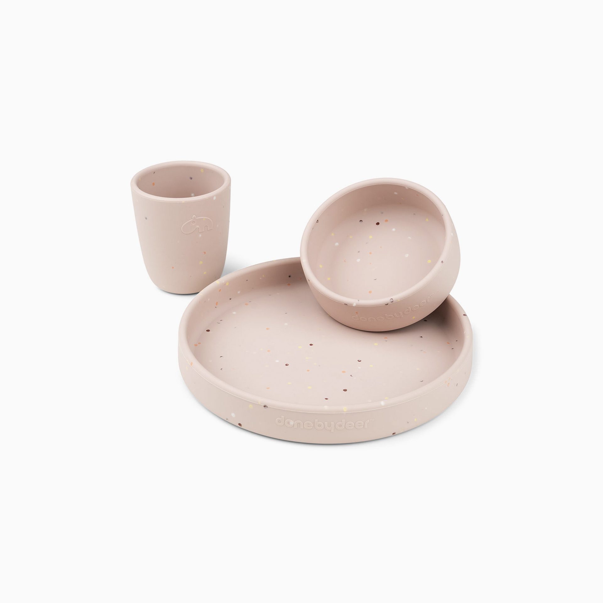 CONJUNTO DE JANTAR DE SILICONE CONFETTI