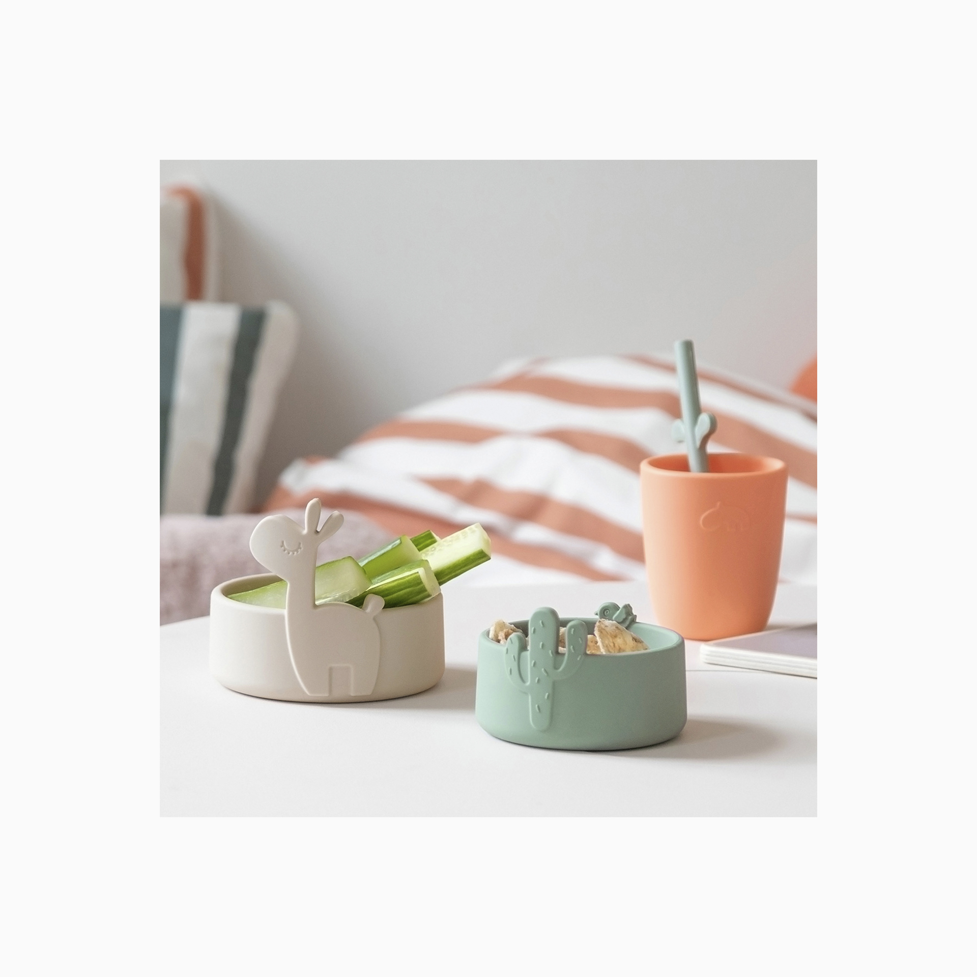 CONJUNTO DE 2 TAÇAS DE SILICONE LALEE