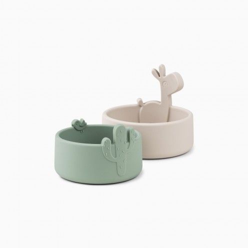 CONJUNTO DE 2 TAAS DE SILICONE LALEE