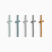 PACK 5 PALHINHAS SILICONE PEEKABOO BLUE