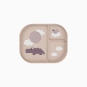 PRATO DE COMPARTIMENTO FOODIE HAPPY CLOUDS POWDER