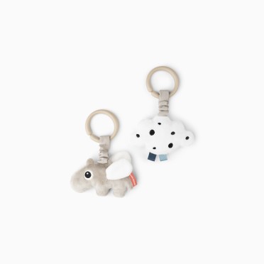 SET 2 BRINQUEDOS DE ATIVIDADES PARA PENDURAR HAPPY CLOUDS