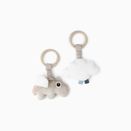 SET 2 BRINQUEDOS DE ATIVIDADES PARA PENDURAR HAPPY CLOUDS