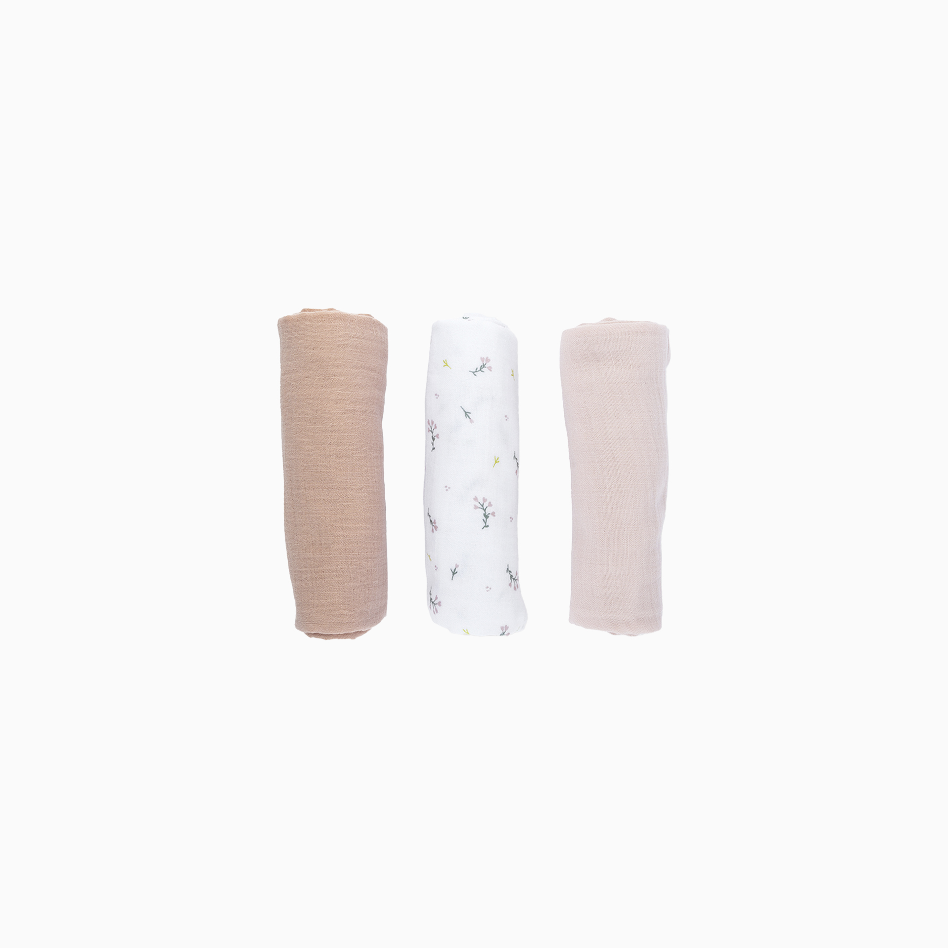 PACK 3 MUSSELINAS LOVELY FLOWERS