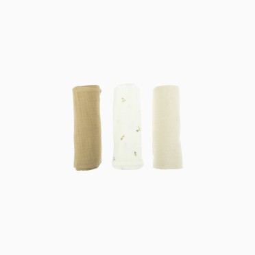PACK 3 MUSSELINAS LOVELY SWEETY
