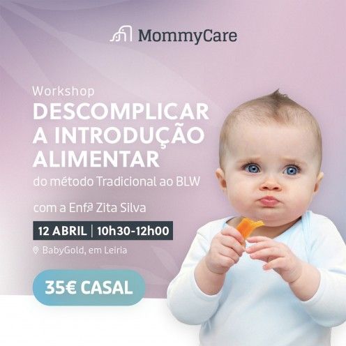WORKSHOP BLW - INTRODUO ALIMENTAR CASAL