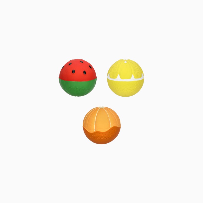 BOLAS SENSORIAIS SALADA DE FRUTA