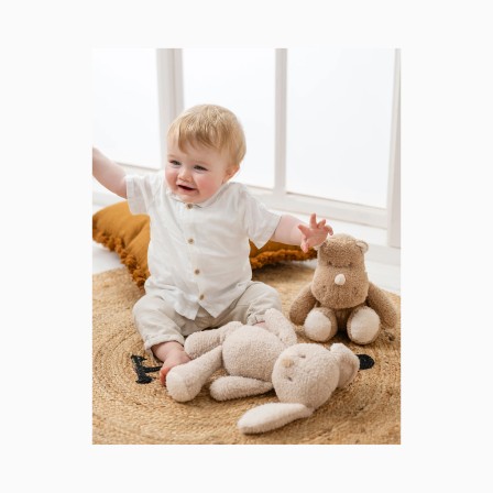 TEDDY BONECO COELHO 34CM