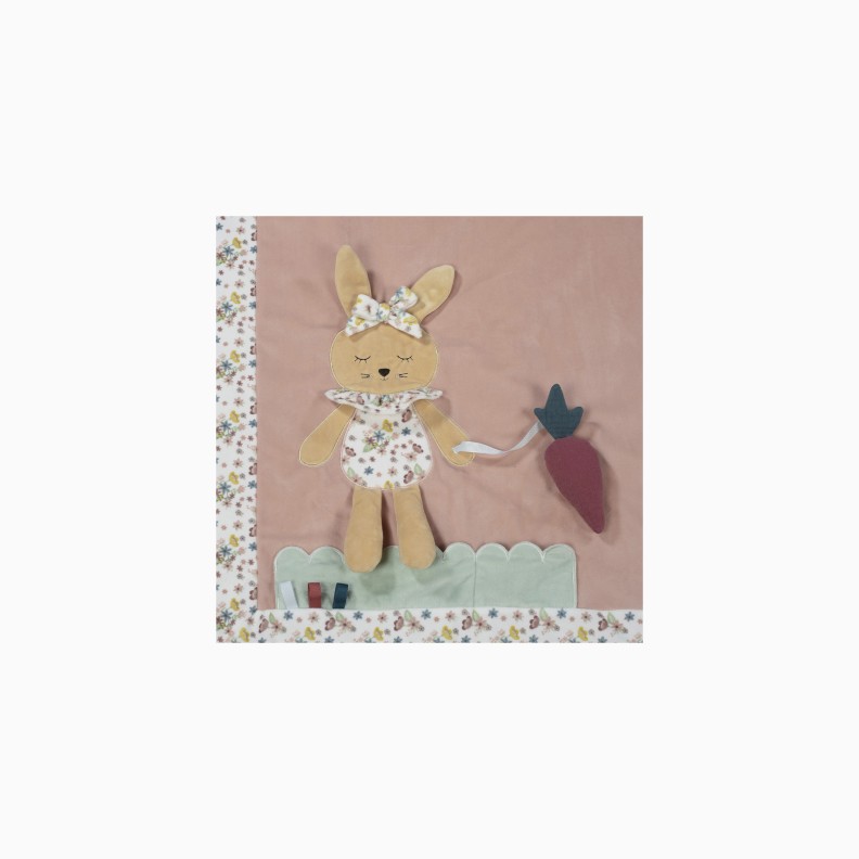 MANTA DE ATIVIDADES GARDEN ROSA