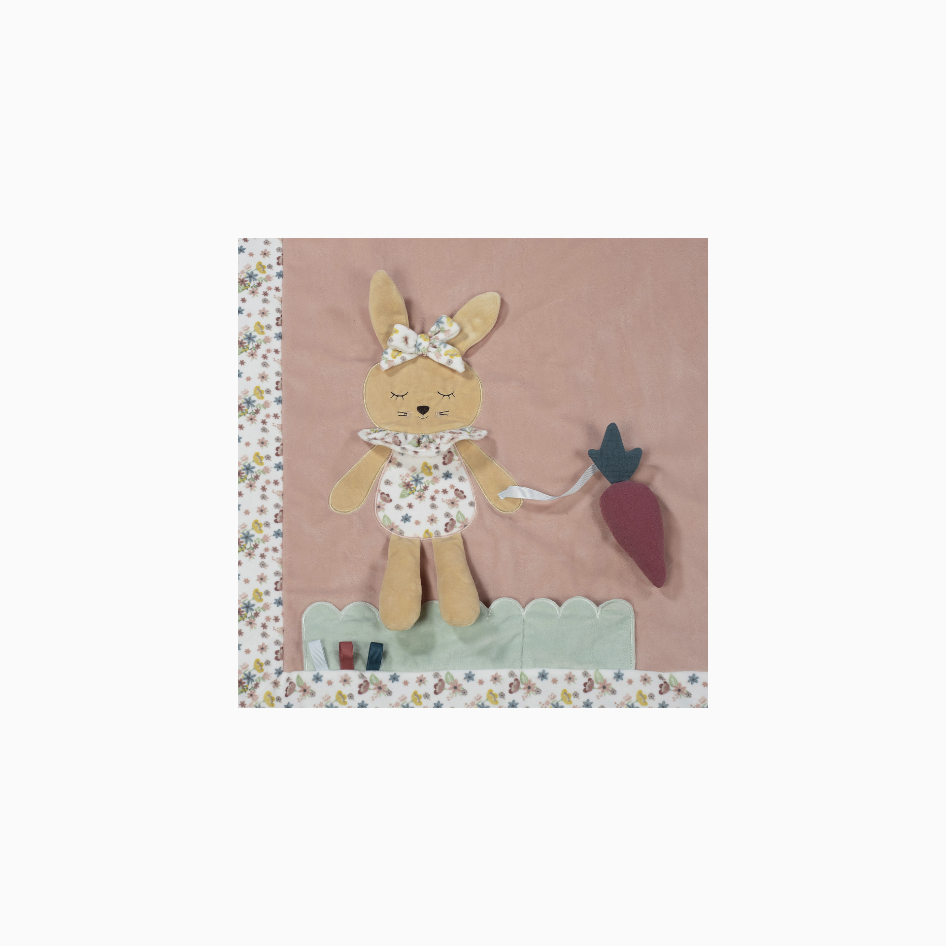 MANTA DE ATIVIDADES GARDEN ROSA