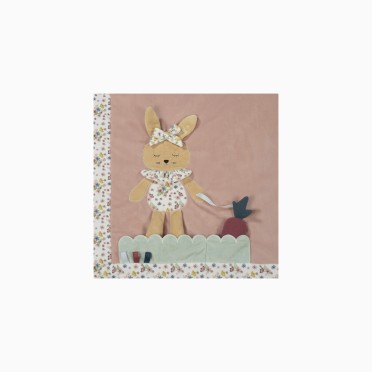 MANTA DE ATIVIDADES GARDEN ROSA