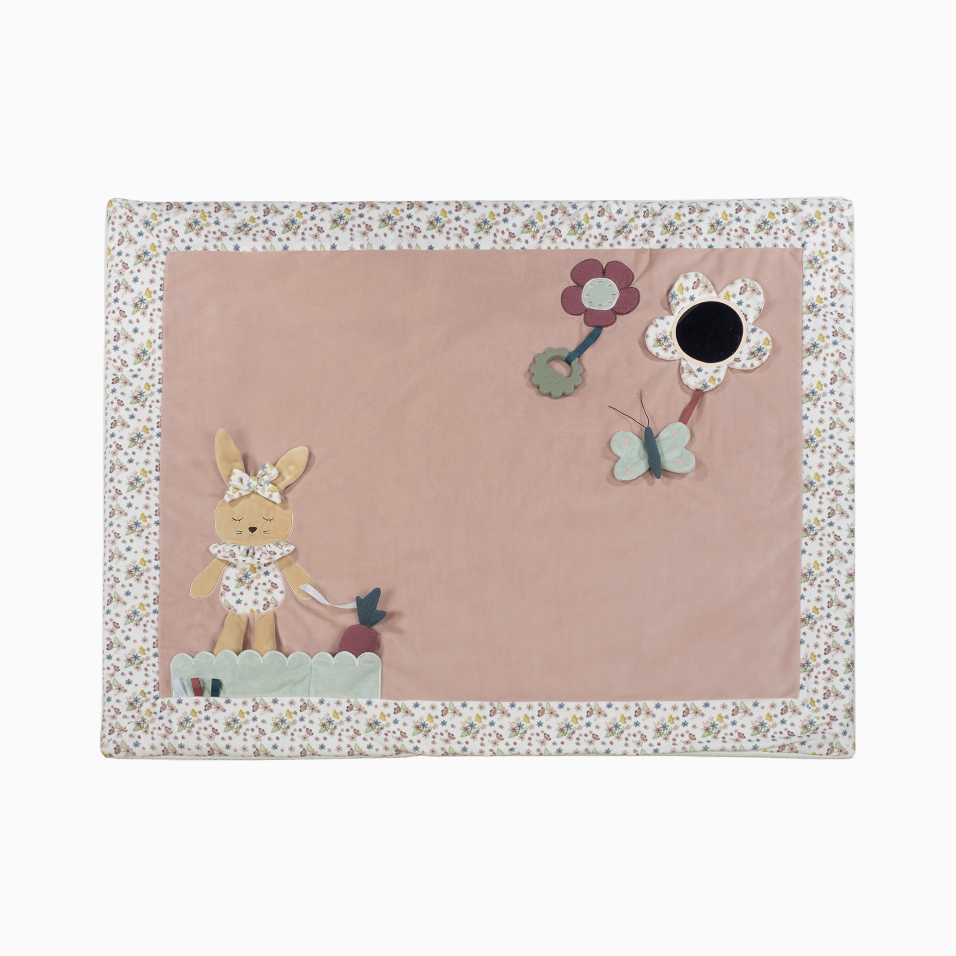 MANTA DE ATIVIDADES GARDEN ROSA