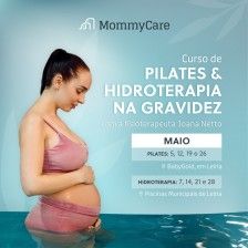 PILATES NA GRAVIDEZ + HIDROTERAPIA MAIO