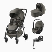 RIO + ALCOFA + BABY-SAFE PRO LUX URBAN OLIVE + BASE