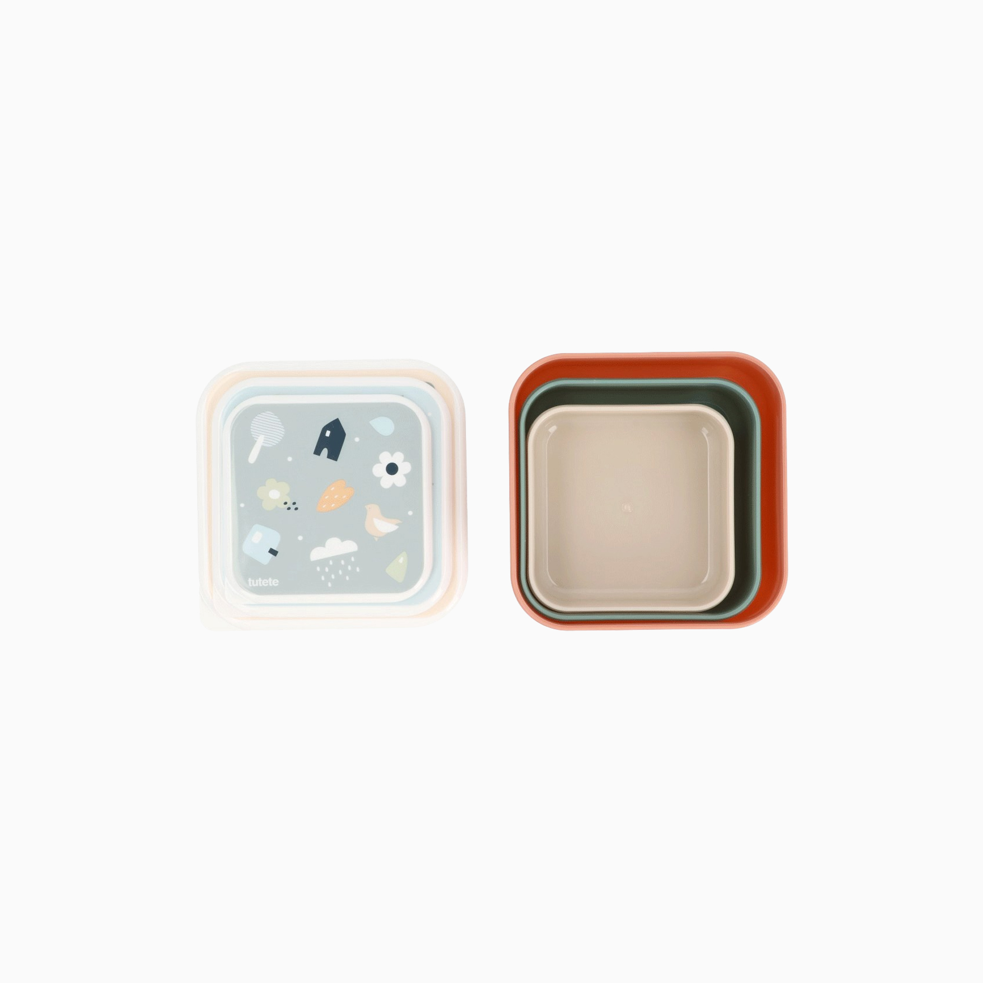 SET 3 LANCHEIRAS GEOMETRIC NATURE