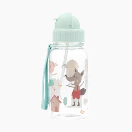 GARRAFA DE PLSTICO THREE LITTLE PIGS