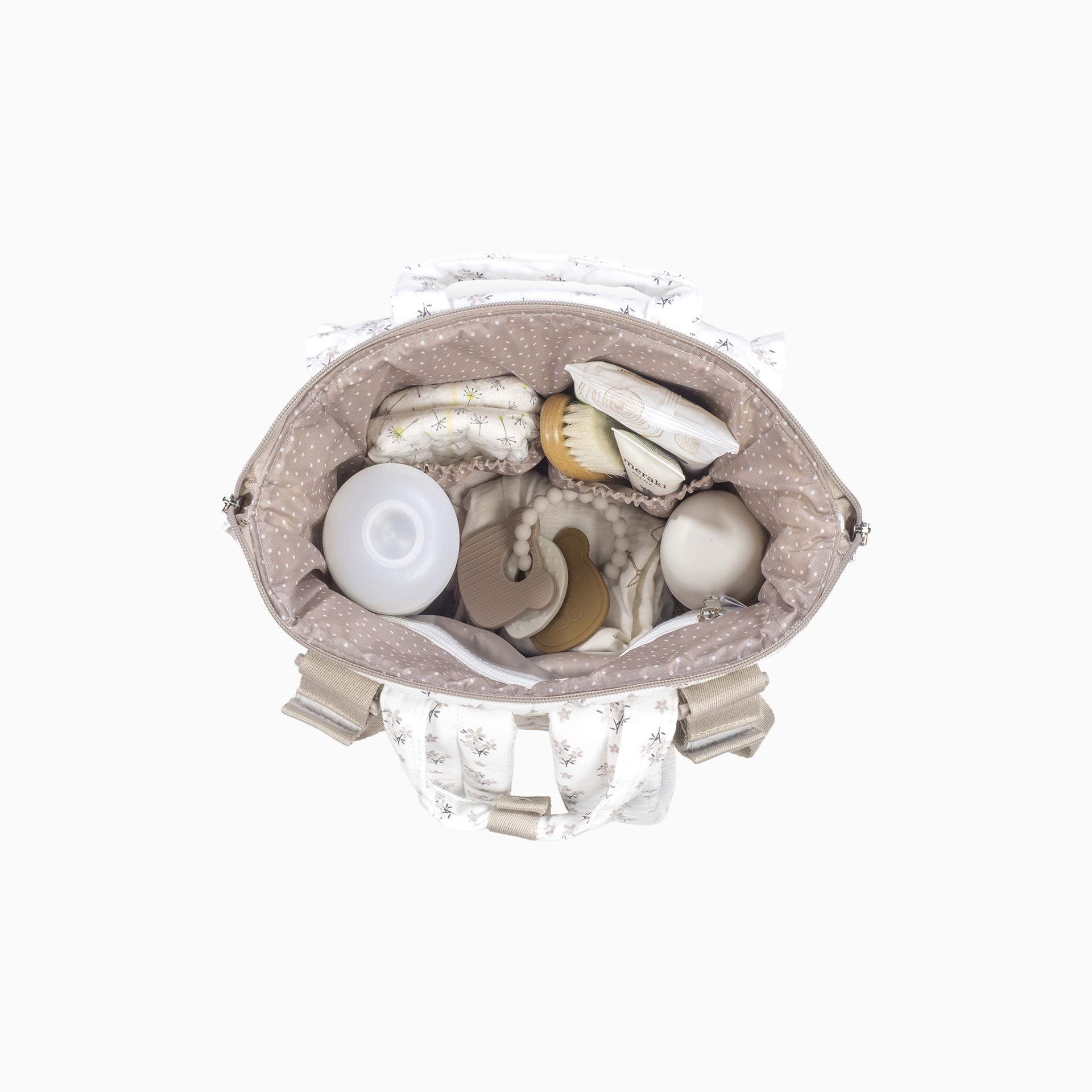 MOCHILA BOTTON FLOWERS