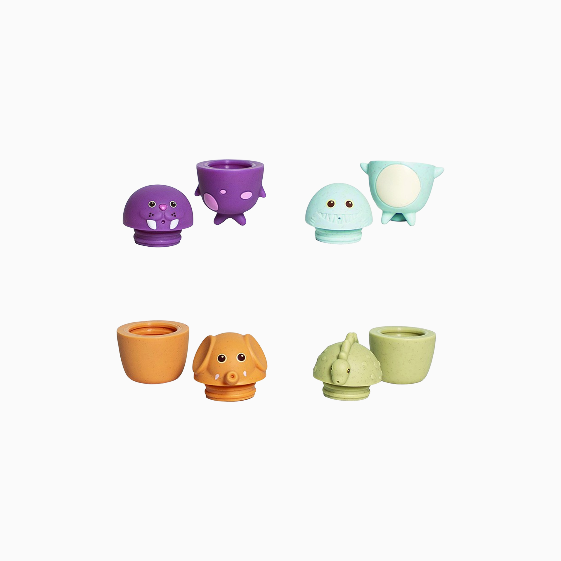 BRINQUEDOS DE BANHO REMOVÍVEIS FRIENDS