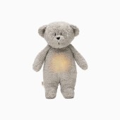 PELUCHE LUZ-SOM URSO ORGNICO MOONIE 2.0 GRAY