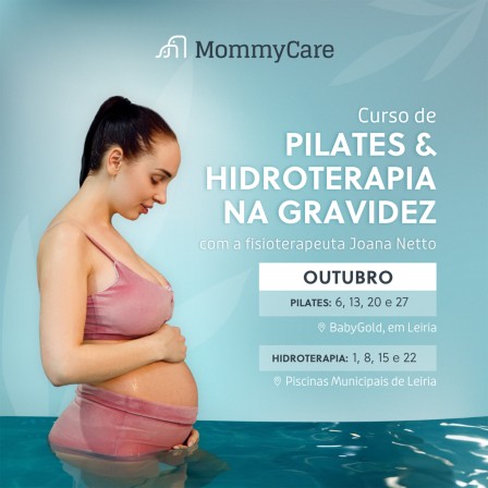PILATES NA GRAVIDEZ + HIDROTERAPIA OUTUBRO