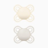 PACK CHUPETA PERFECT START 0-2M WHITE