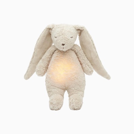 PELUCHE LUZ-SOM COELHO ORGÂNICO MOONIE 2.0