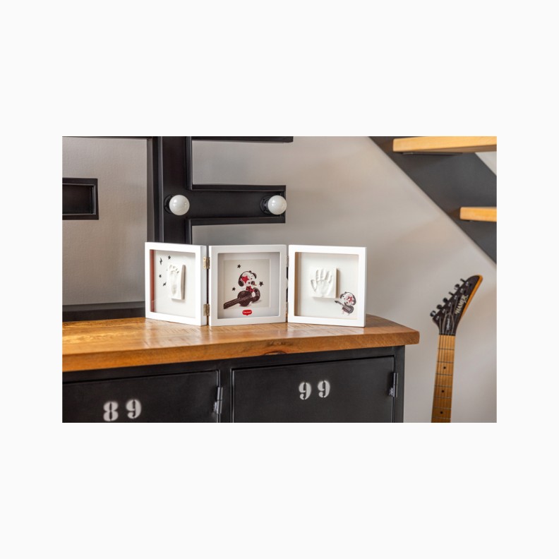 DOUBLE FRAME WHITE