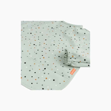 BABETE COM MANGAS E BOLSO HAPPY DOTS