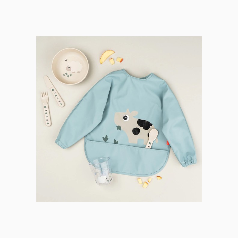 BABETE COM MANGAS E BOLSO TINY FARMS