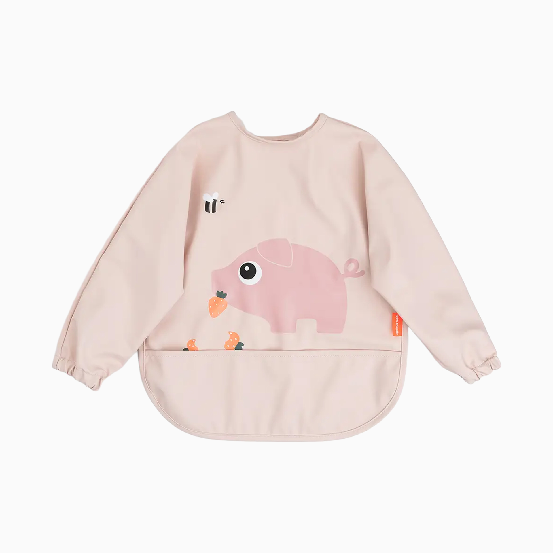 BABETE COM MANGAS E BOLSO TINY FARMS