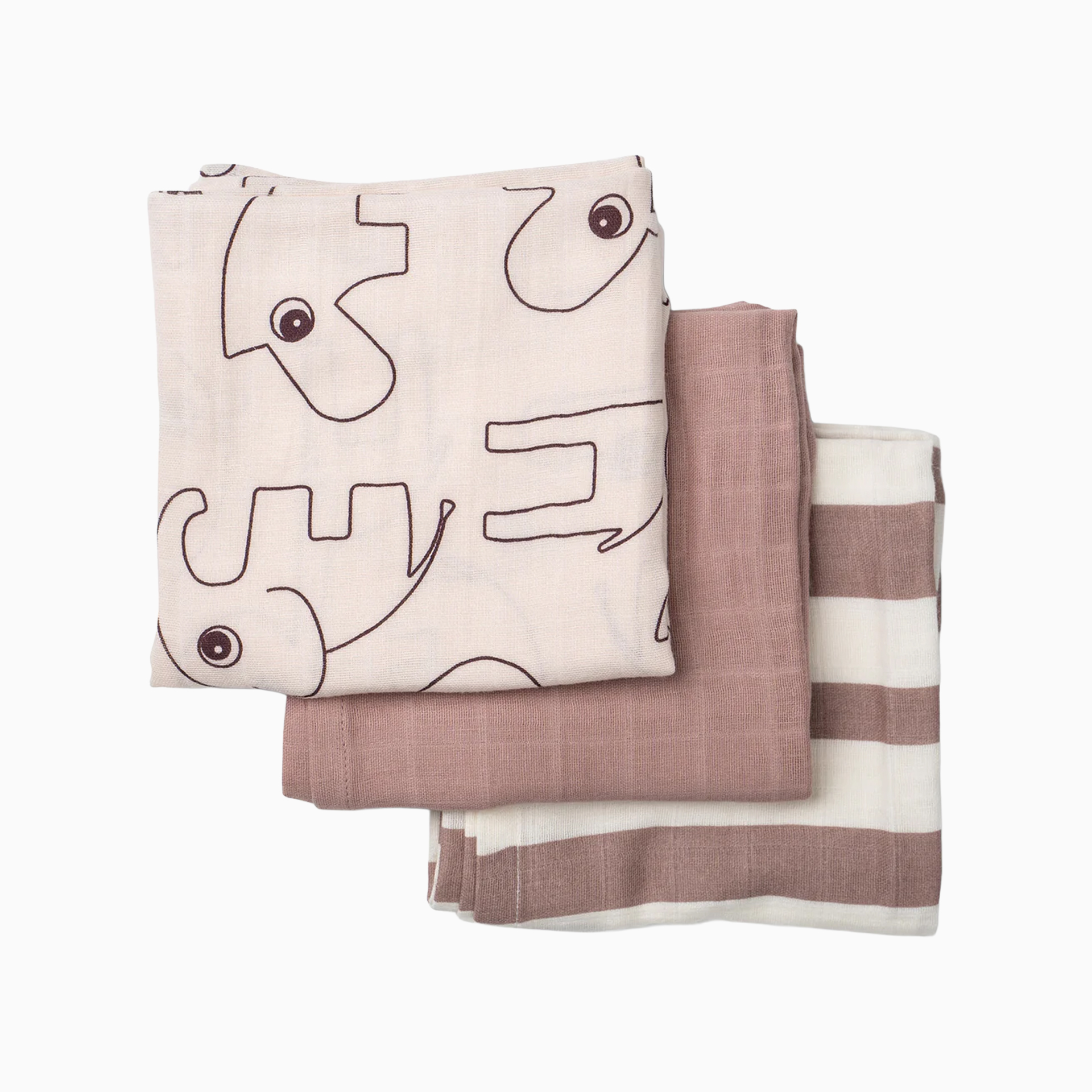 PACK 3 MUSSELINAS DEER FRIENDS